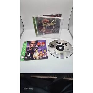 Tekken 2 (Sony PlayStation 1, PS1, 1996) CIB Complete Tested Working Great Cond.